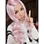 cheap Synthetic Trendy Wigs-Synthetic Wig Wavy Wavy Wig Pink Pink Synthetic Hair Women&#039;s Pink
