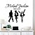 cheap Wall Stickers-Wall Stickers Wall Decals, Michael Jackson Band PVC Wall Stickers