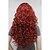 cheap Synthetic Trendy Wigs-Synthetic Wig Curly Style Capless Wig Red 137 Synthetic Hair Women&#039;s Red Wig Halloween Wig