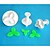 Недорогие Все для выпечки-выпечке Mold Шоколад Торты Хлеб пластик Экологичные Высокое качество 3D