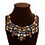 cheap Necklaces-Women&#039;s Crystal Chain Necklace Statement Necklace Statement Ladies European Festival / Holiday Synthetic Gemstones Crystal Alloy Screen Color Necklace Jewelry For Party Special Occasion Birthday Gift