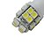 abordables Bombillas-6pcs 1.5 W 85 lm 20 Cuentas LED SMD 3528 Blanco Fresco 12 V / 6 piezas