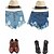 cheap Women&#039;s Pants-Women&#039;s Fashion Tassel Short Hole Jeans