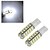 baratos Lâmpadas-2pcs 2.5 W Luz de Decoração 150-200 lm T10 68led Contas LED SMD 2835 Decorativa Branco Frio 12 V / 1 pç / RoHs / CCC