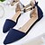 cheap Women&#039;s Flats-Women&#039;s Shoes Flat Heel Pointed Toe Flats Casual Black/Blue/Red