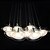 voordelige Hanglampen-10-Light 40(16&quot;) LED Plafond Lichten &amp; hangers Metaal Glas Chroom Modern eigentijds 110-120V 220-240V