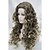 cheap Synthetic Trendy Wigs-Synthetic Wig Curly Curly Layered Haircut Full Lace Wig Medium Length Synthetic Hair Women&#039;s Waterfall Brown