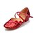 cheap Ballroom Shoes &amp; Modern Dance Shoes-Women&#039;s Modern Shoes Heel Buckle Flat Heel Black Red Silver Buckle Kid&#039;s