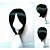 abordables Perruques de déguisement-Perruque de cosplay Perruque Synthétique Droit Droite Perruque Blond Violet Blonde Argent Noir Cheveux Synthétiques Femme Argent Noir Blond hairjoy