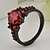 cheap Rings-Women&#039;s Statement Ring - Zircon Fashion 6 / 7 / 8 Red For Wedding / Party / Daily / Casual / Sports / Diamond