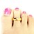 cheap Body Jewelry-Toe Ring - Gold Plated Unique Design, Fashion Women&#039;s Golden Body Jewelry For Daily / Casual