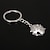 cheap Customized Key Chains-Keychain Favors Stainless Steel Crystal Items-Piece/Set