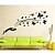 preiswerte Wand-Sticker-Wandaufkleber Wandtattoo, cartoon Schmetterling und Blume PVC-Wandaufkleber