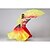 cheap Dance Accessories-Performance Isis Wings Women&#039;s Performance Silk Tie Dye Wings / Belly Dance