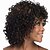 preiswerte Trendige synthetische Perücken-Synthetische Perücken Locken Asymmetrischer Haarschnitt Perücke Mittlerer Länge Braun Synthetische Haare Damen Natürlicher Haaransatz Schwarz