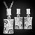 cheap Jewelry Sets-Crystal Jewelry Set - 18K Gold Plated, Crystal, Rhinestone Include Gold / White For Wedding Party Daily / Platinum Plated / Earrings / Necklace