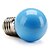 cheap Light Bulbs-5pcs Coloured E27 1W Energy Saving 6 LED Light Bulbs Globe Lamp DIY  White Green Yellow Blue Red color Bright AC220-240V