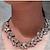 cheap Necklaces-Women&#039;s Crystal Choker Necklace Ladies Classic Vintage Fashion Synthetic Gemstones Imitation Diamond Alloy Screen Color Necklace Jewelry For Wedding Special Occasion Birthday Gift