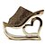 cheap Women&#039;s Sandals-Women&#039;s Shoes Glitter Wedge Heel Peep Toe Sandals Party &amp; Evening More Colors available