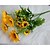 Χαμηλού Κόστους Ψεύτικα Λουλούδια-Ψεύτικα λουλούδια 1 Κλαδί Ποιμενικό Στυλ Ηλιοτρόπια Λουλούδι για Τραπέζι