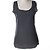 cheap Vip Deal-Cool Lady Women&#039;s Casual Print Round Sleeveless T-shirt (Chiffon)