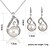 cheap Jewelry Sets-Jewelry Set Pendant Necklace For Women&#039;s Pearl Party Wedding Masquerade Imitation Pearl Cubic Zirconia Alloy Multi-color