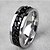 cheap Rings-Band Ring Statement Ring For Men&#039;s Party Wedding Gift Titanium Steel Bottle Opening Love