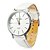 ieftine Ceasuri Elegante-Bărbați Ceas de Mână Cuarţ minimalist Ceas Casual Analogic Alb Negru Rosu / Un an / Piele PU Matlasată / Japoneză