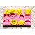 cheap Bakeware-Bakeware Silicone Car Logo Baking Molds for Fondant Candy Chocolate Cake (Random Colors)