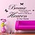 cheap Wall Stickers-Because Someone We Love Is In Heaven Wall Decal Zooyoo8128 Decorative Removable Vinyl Wall Sticker