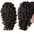 Χαμηλού Κόστους Ποστις-Κλιπ Μέσα / Πάνω Αλογορουρές Συνθετικά μαλλιά Κομμάτι μαλλιών Hair Extension Σγουρά / Kinky Curly Καθημερινά / Καφέ