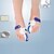 Недорогие Массажеры для ног-На все тело Ступни Поддерживает Toe Сепараторы и мозолей Pad Коррекция осанки Облегчить боль в ногах пластик