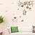 cheap Wall Stickers-Wall Stickers Wall Decals, Cartoon Tree Birdcage PVC Wall Stickers