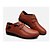 cheap Women&#039;s Boots-Men&#039;s Shoes Casual Leather Oxfords Black/Red/Orange