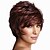 cheap Synthetic Wigs-Synthetic Wig Natural Wave Style Capless Wig Dark Auburn Women&#039;s Wig Costume Wig