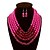 cheap Jewelry Sets-Women&#039;s Jewelry Set - Imitation Pearl Vintage, Party, Casual Include Drop Earrings / Pendant Necklace Fuchsia / Red / Blue For Party / Special Occasion / Anniversary