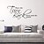 cheap Wall Stickers-Wall Decal Decorative Wall Stickers - Words &amp; Quotes Wall Stickers Words &amp; Quotes Removable Washable
