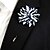 cheap Pins and Brooches-Men&#039;s Women&#039;s Brooches Flower Stylish Brooch Jewelry Blue and White For Dailywear