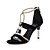 halpa Naisten sandaalit-Sandaalit - Piikkikorko - Naisten kengät - Fleece - Musta / Punainen - Puku - Korot