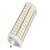 billige Lyspærer-12 W Innfelt lampe 700-850 lm R7S 72 LED perler SMD 5050 Mulighet for demping Varm hvit Kjølig hvit 85-265 V / 1 stk. / RoHs / CCC
