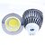 baratos Lâmpadas-5pçs 50-150lm Lâmpadas de Foco de LED MR16 1 Contas LED COB Branco Quente / Branco Frio 220-240V / 5 pçs / RoHs / CCC