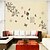 cheap Wall Stickers-Wall Stickers Wall Decals Style Butterflies Fly Around Flowers PVC Wall Stickers