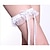 billige Bryllupsstrømpebånd-Spandex / Lace 2 Strap Wedding Garter With Bowknot / Ribbon Tie / Lace Garter Belt Wedding