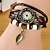 cheap Watches-Black Blue Green Charm Chain Leather Bracelet Jewelry White / Yellow / Red For Party Special Occasion Gift Daily Casual Office &amp; Career