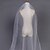 cheap Wedding Veils-Wedding Veil One-tier Chapel Veils Pencil Edge 118.11 in (300cm) Tulle White Ivory