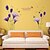 cheap Wall Stickers-Cartoon Words &amp; Quotes Florals Wall Stickers Plane Wall Stickers Decorative Wall Stickers,Vinyl Material Washable RemovableHome