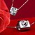 cheap Christmas Jewelry-Love Story Women&#039;s Fashion 925 Silvering Necklace Elegant Style