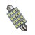 halpa Lamput-2pcs 80-100 lm Festoon Sisustusvalaisimet 16 LED-helmet SMD 3528 Kylmä valkoinen 12 V / 2 kpl