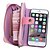 cheap Cell Phone Cases &amp; Screen Protectors-Case For Apple iPhone 8 / iPhone 8 Plus / iPhone 6 Plus Wallet / Card Holder Pouch Bag Solid Colored Hard Genuine Leather for iPhone 8 Plus / iPhone 8 / iPhone 7 Plus