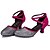 abordables Chaussures de Danse-Femme Chaussures Modernes Sandale Talon Bottier Paillette Brillante Paillette Brillante Noir / Bleu / Fuchsia